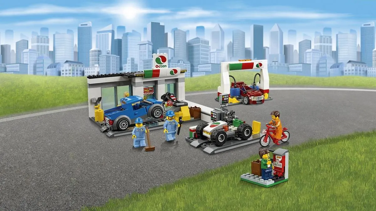 LEGO City Benzinestation 60132 - 515 Stukken - afbeelding 6 van 6