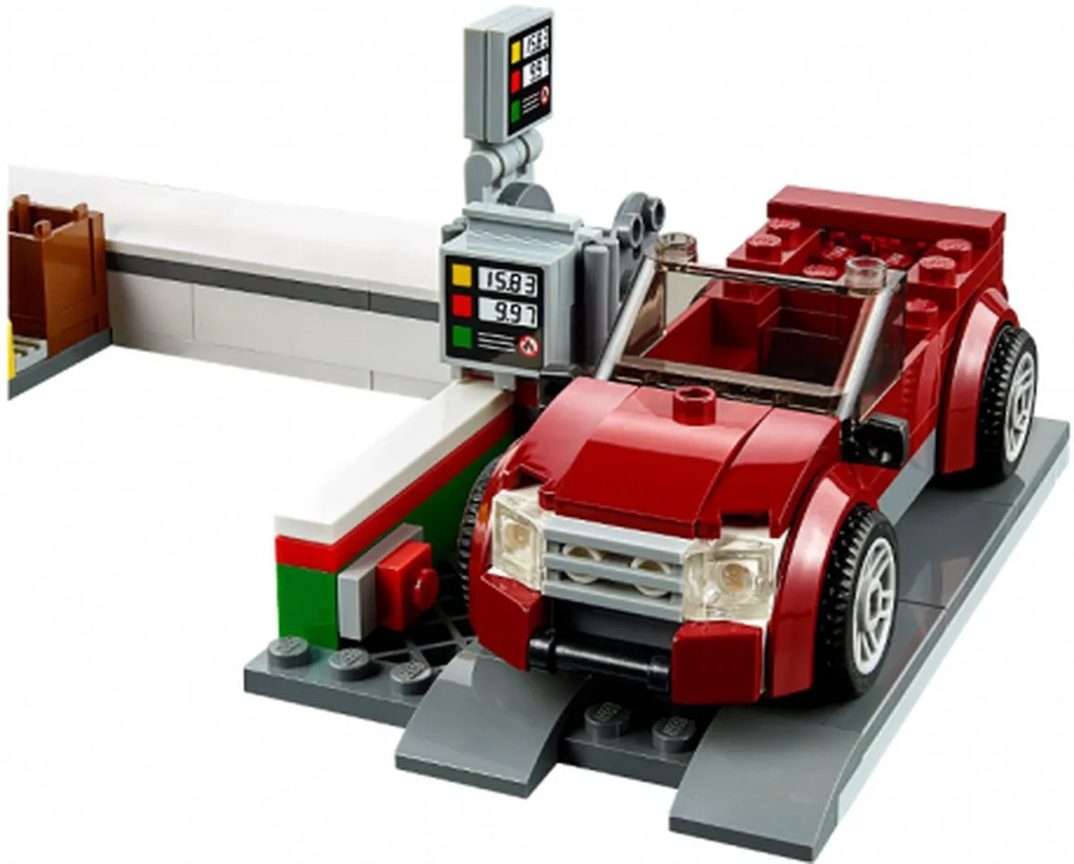 LEGO City Benzinestation 60132 - 515 Stukken