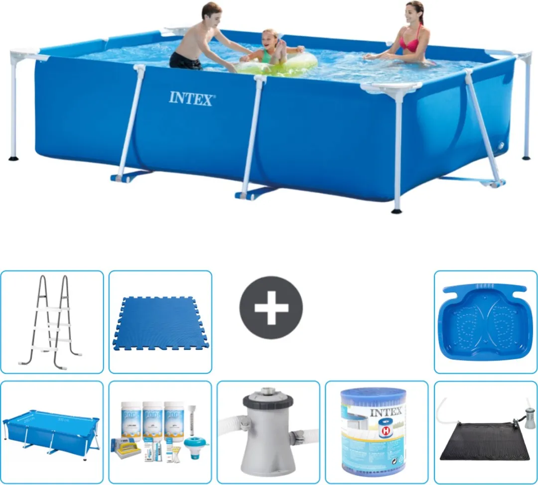 Intex Frame Zwembad 300x200x75cm Blauw
