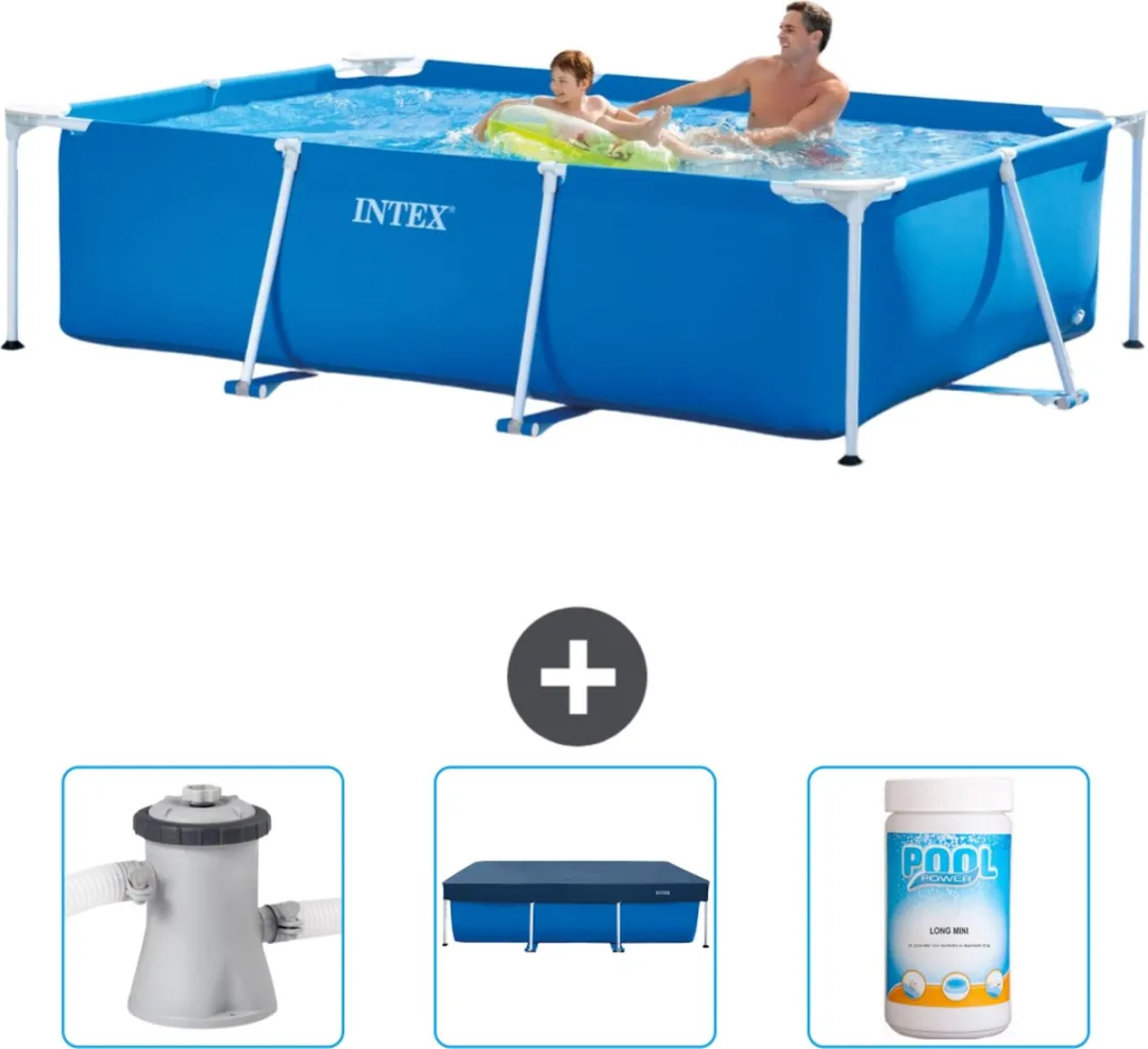 Intex Rechthoekig Frame Zwembad 260x160x65cm
