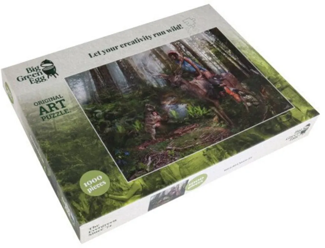 Big Green Egg Puzzel 1000 Stukjes Brainfood Puzzel
