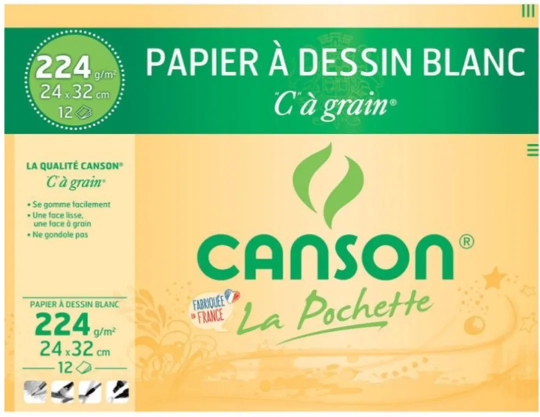 Canson Tekenpapier 'C' à Grain A3