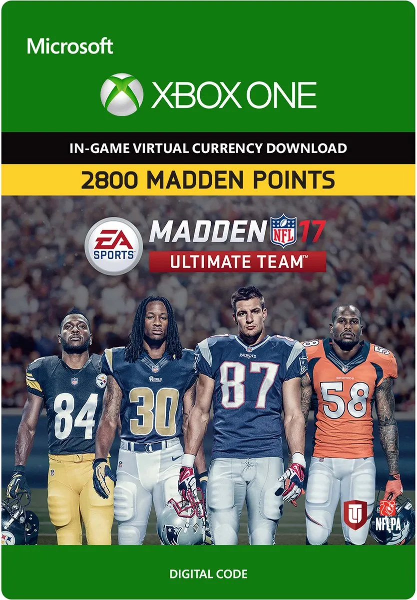 EA Madden NFL 17 2800 Madden Points Xbox One