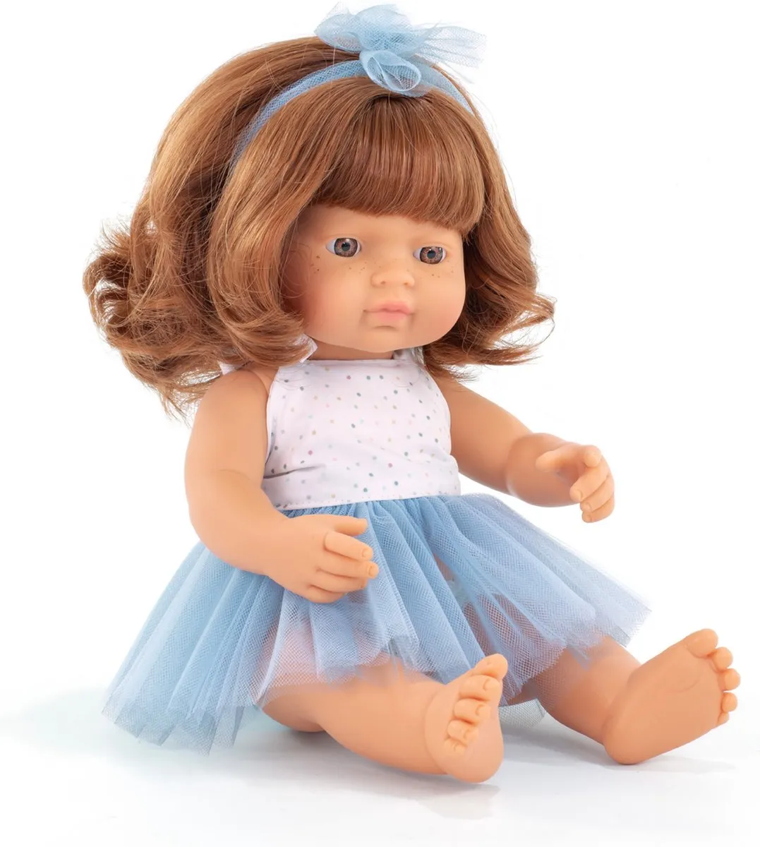 Miniland Pop Europees Meisje 38cm Multicolor - 8413082332037