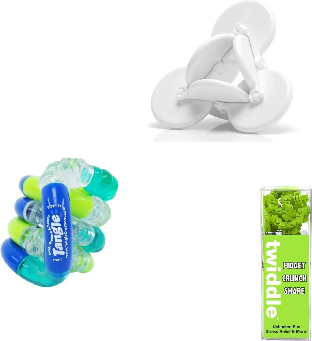 Fidget Voordeelset III - Tangle / OSM / Twiddle - Combo 3-Pack