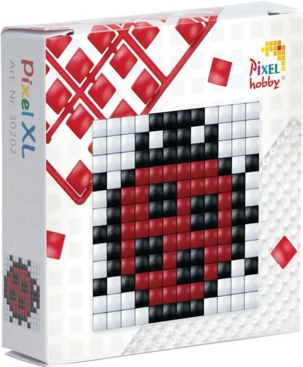 Pixelhobby XL Startset Lieveheersbeestje