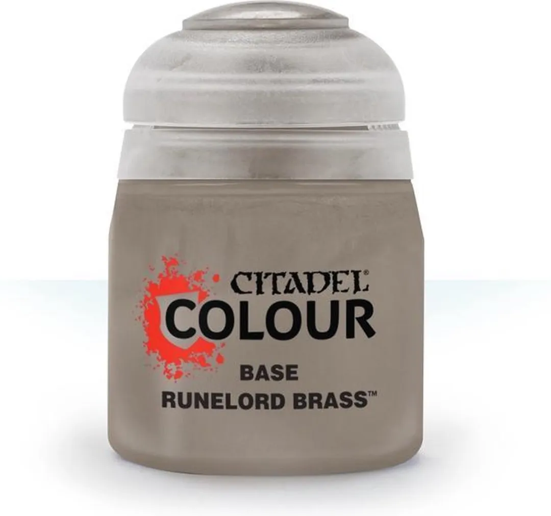Games Workshop Citadel Base Runelord Brass