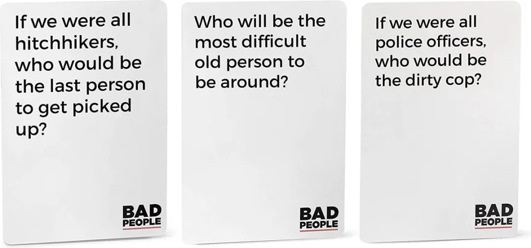 Dyce Games Bad People Game DYE1000 - Partyspel