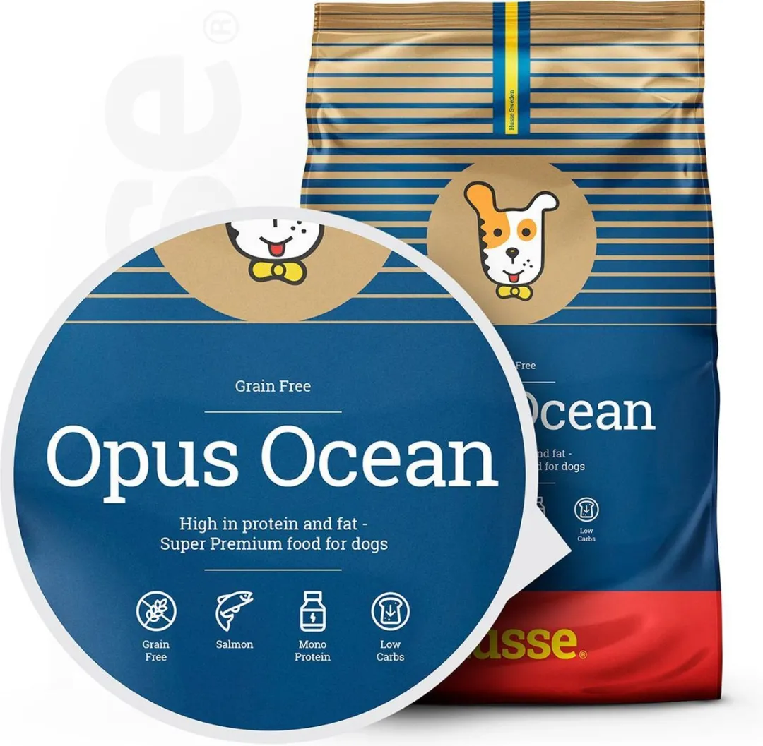 Husse Opus Ocean Zalm & Aardappel Hondenbrokken 12kg