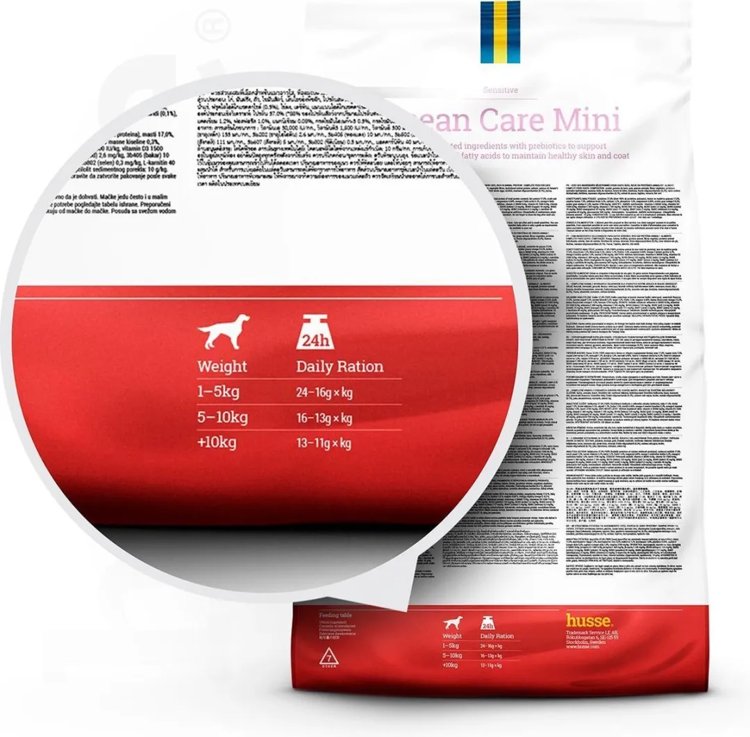 Husse Ocean Care Mini Zalm & Rijst Hondenvoer - 5x150g