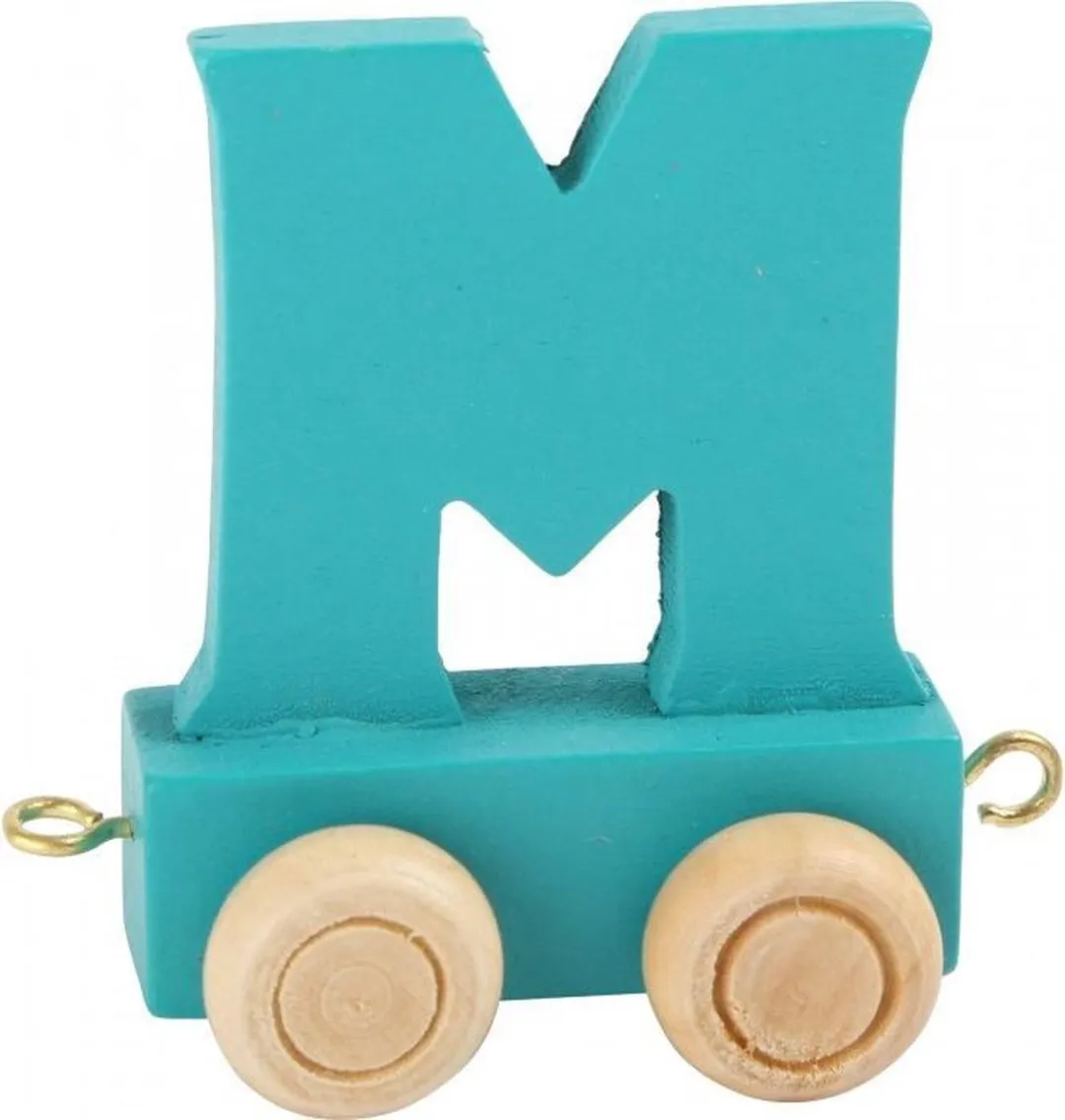 Small Foot Houten Lettertrein Blauw M - 10363