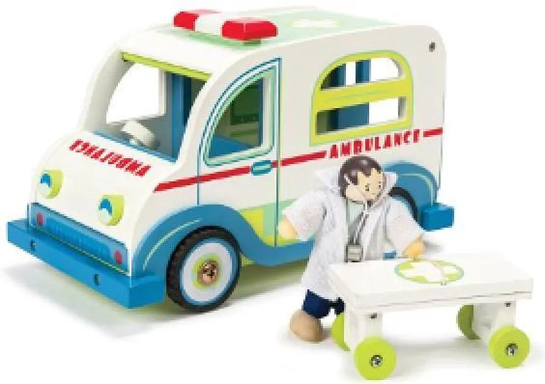 Le Toy Van TV474 Speelset Ambulance - Hout - Multicolor