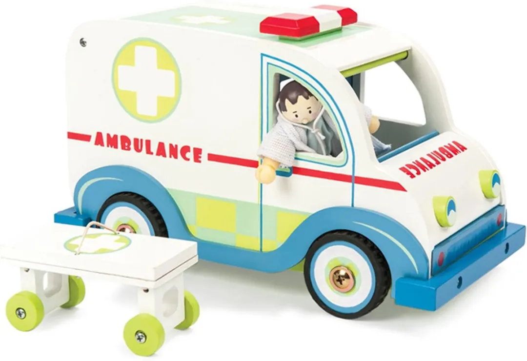 Le Toy Van TV474 Speelset Ambulance - Hout - Multicolor