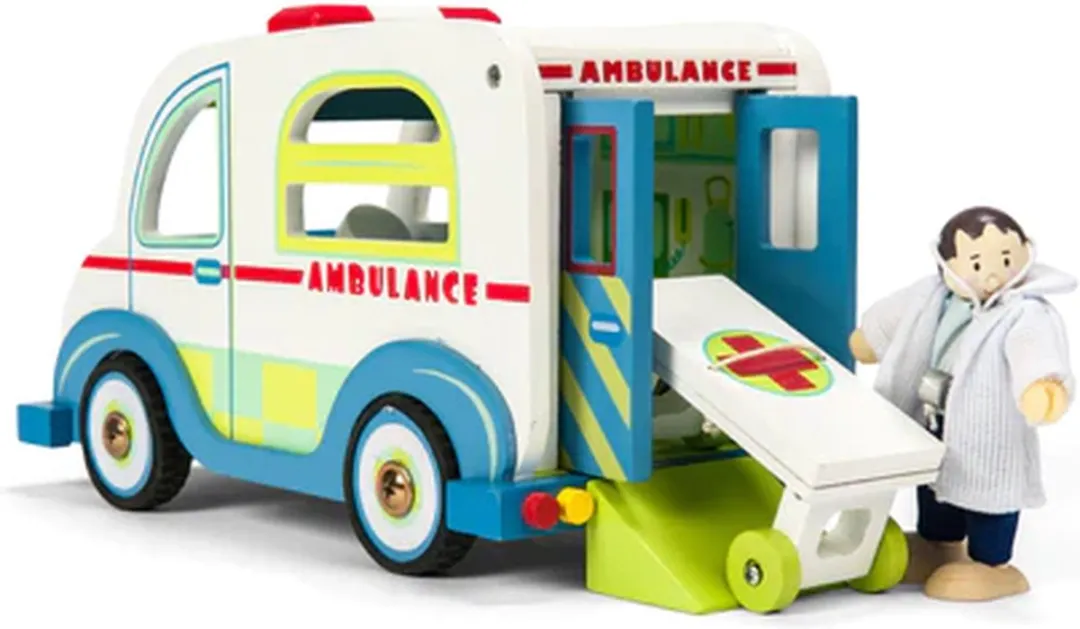 Le Toy Van TV474 Speelset Ambulance - Hout - Multicolor