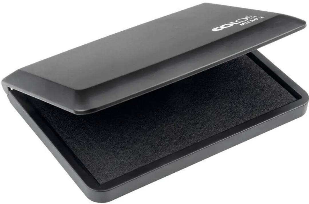 Stempelkussen Colop Micro 2 110x70mm Zwart