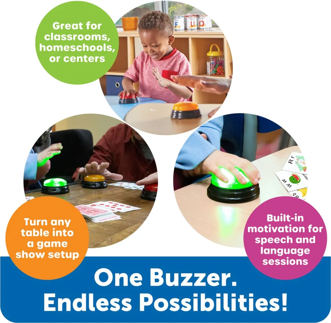 Learning Resources Antwoordbuzzers - 4 Stuks