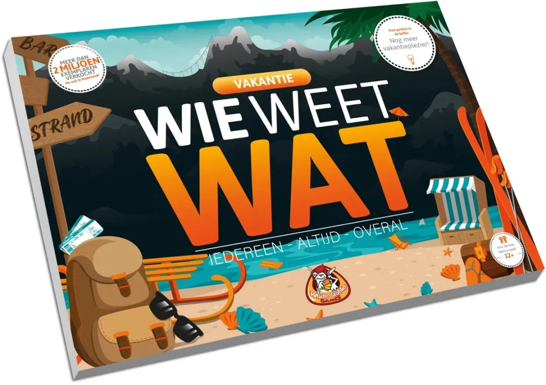White Goblin Games Wie Weet Wat Vakantie Partyspel
