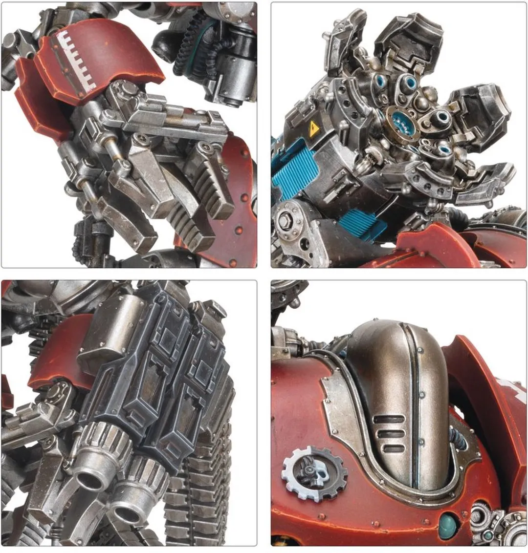 Games Workshop Horus Heresy Thanatar Cavas Siege Automata 175 Onderdelen