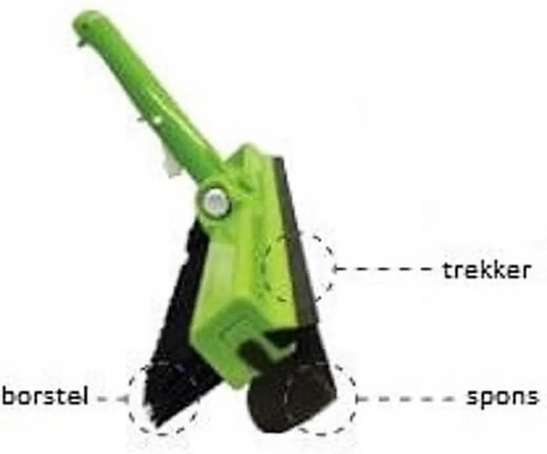 Kokido 3-in-1 Schoonmaakborstel Groen