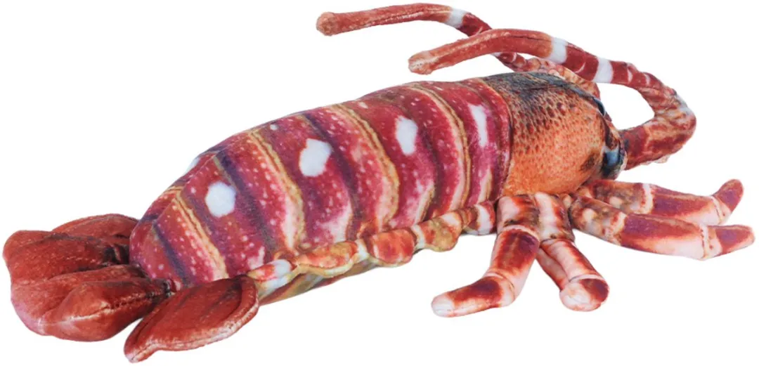PIA Soft Toys Kreeft Knuffeldier 36cm - Rood