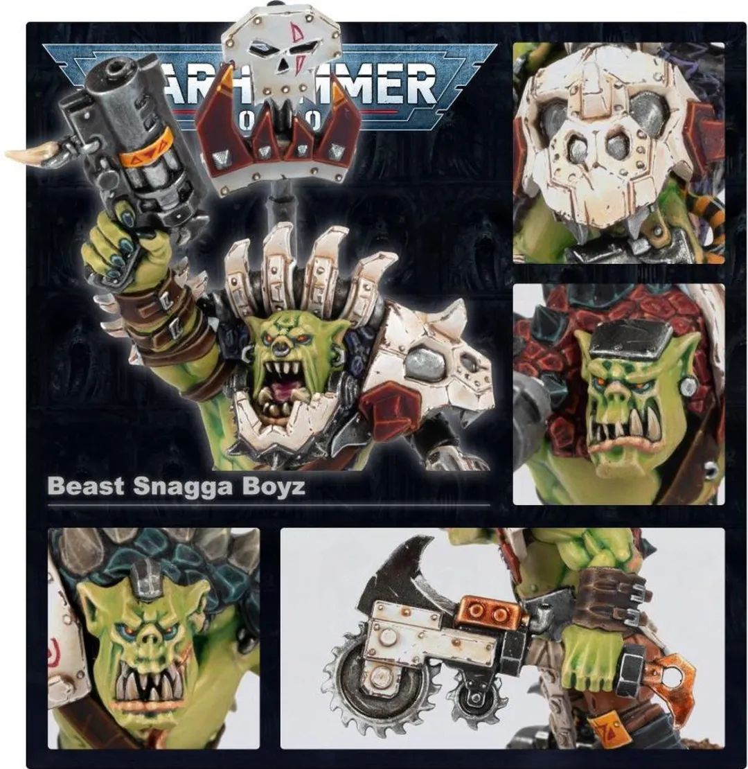 Games Workshop Orks Beast Snagga Boyz 87-delig