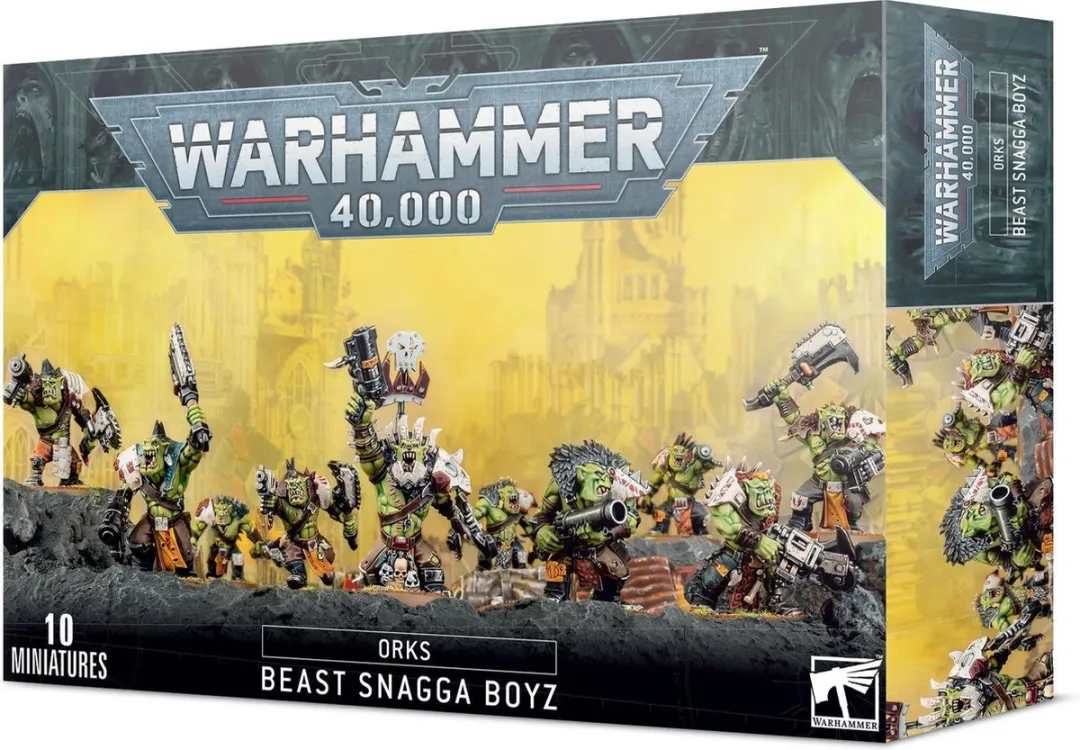 Games Workshop Orks Beast Snagga Boyz 87-delig