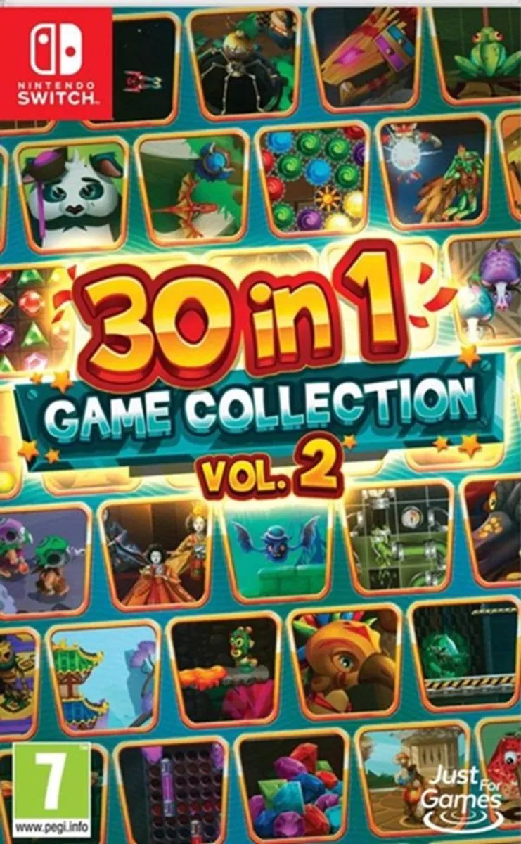 Mindscape 30-in-1 Game Collection Vol. 2 - Switch - 4 Spelers Online