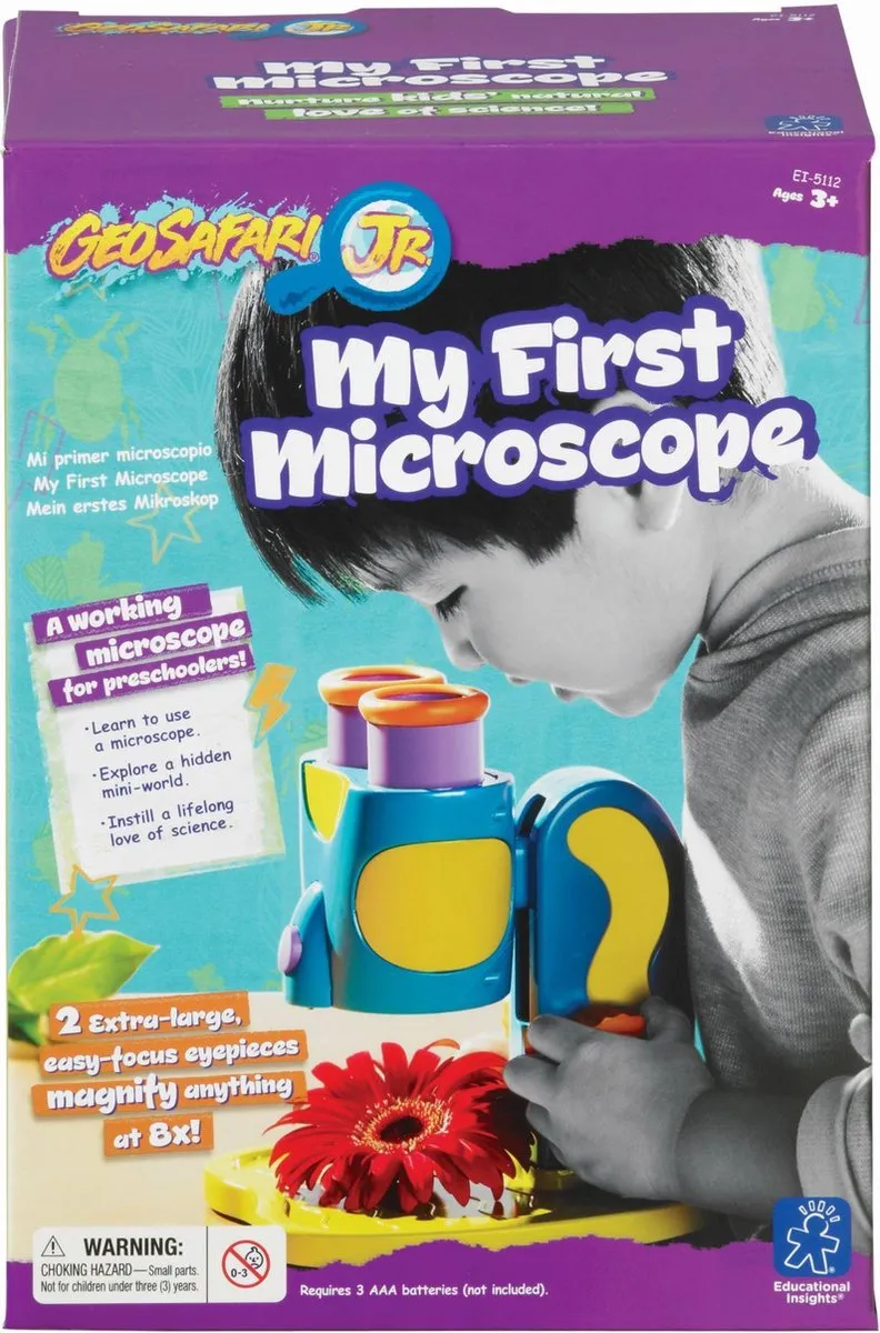 Learning Resources GeoSafari Junior Microscoop Blauw