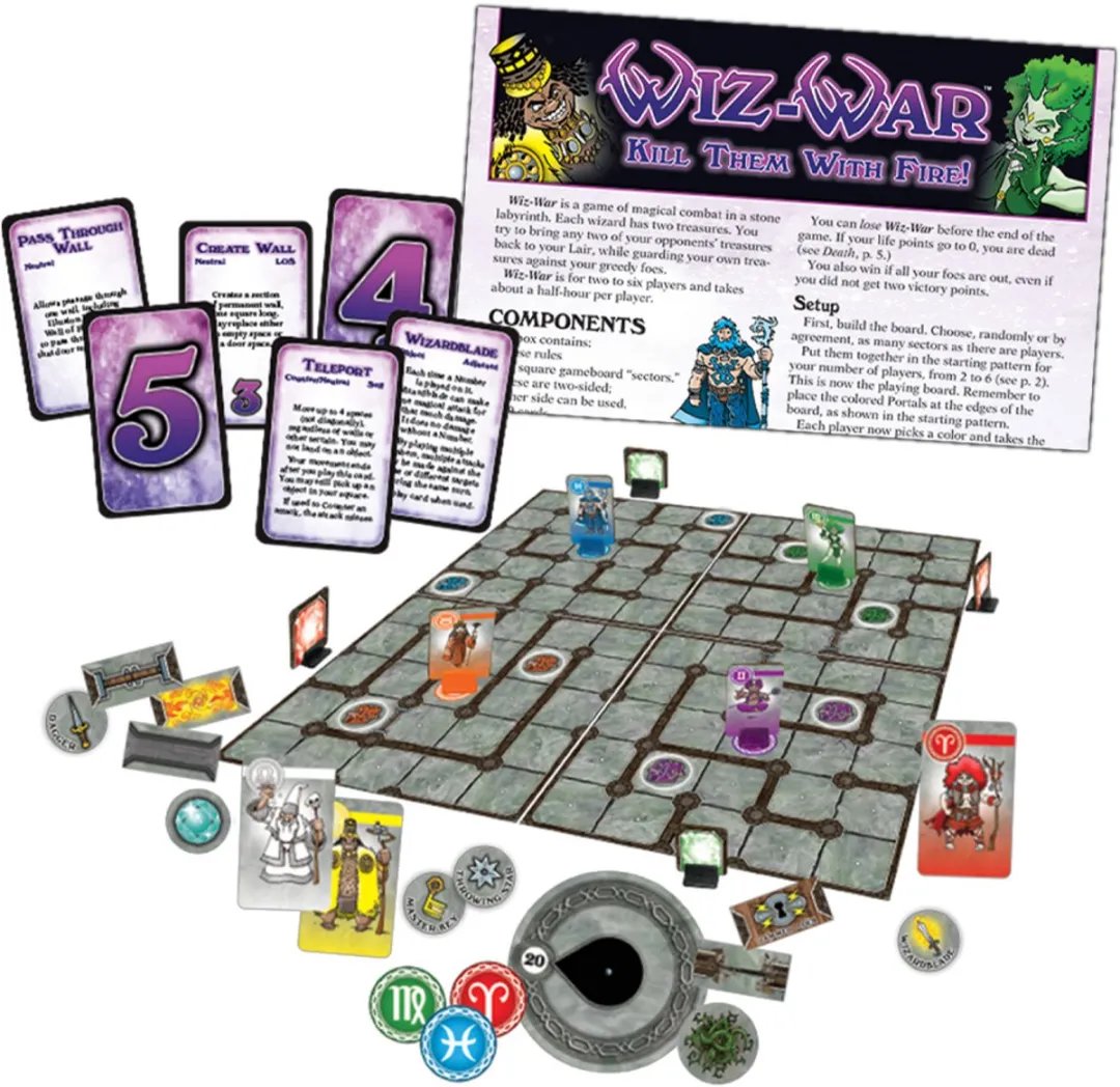 Steve Jackson Games Wiz-War Bordspel - 2-6 Spelers
