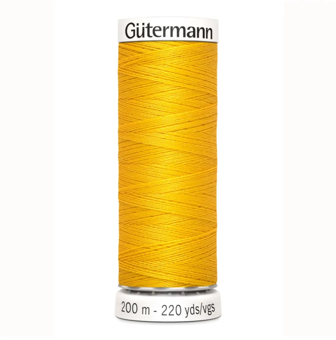 Gutermann Polyester Naaigaren 106 Geel - 200m