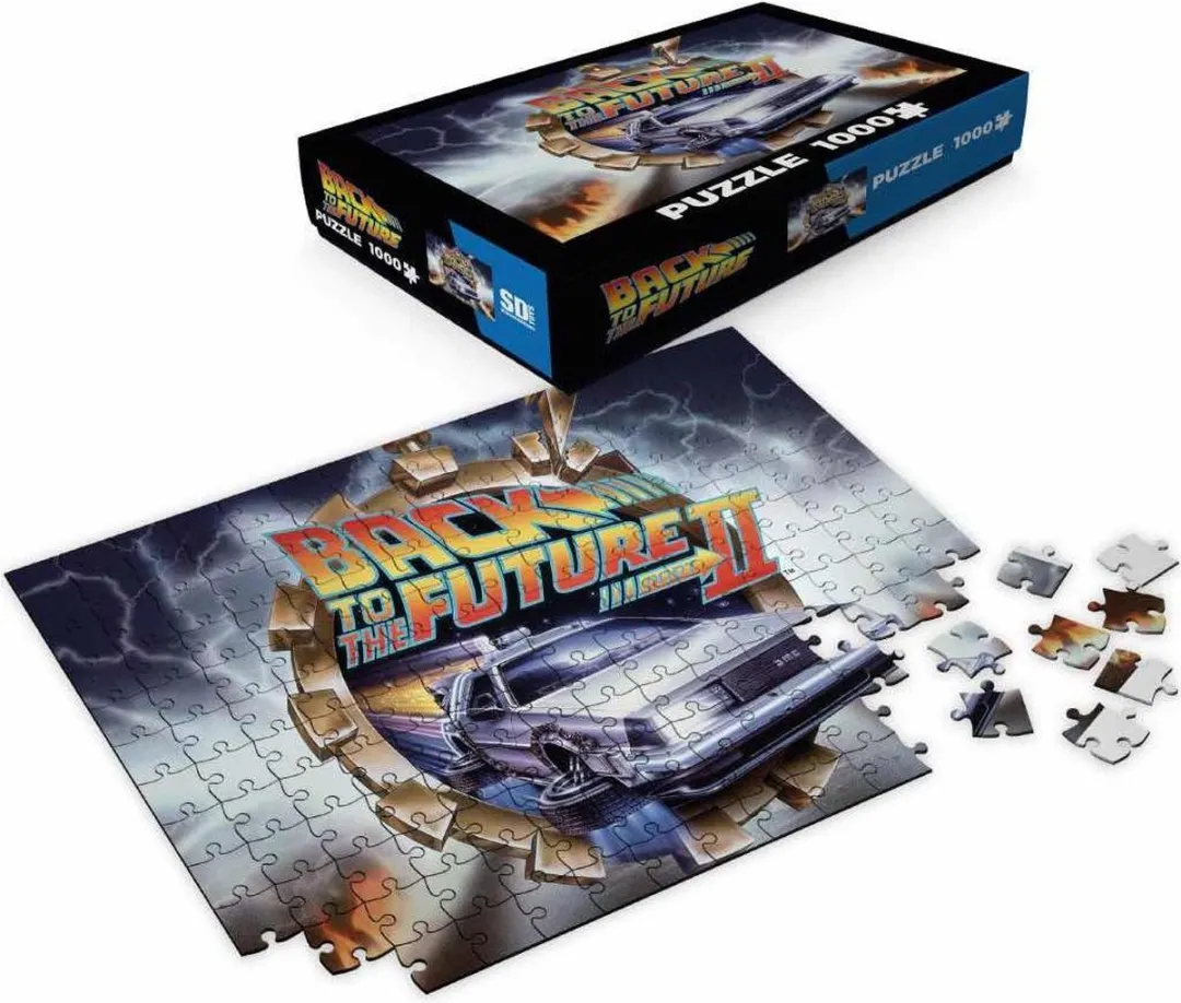 SD Toys Back To The Future Puzzle 1000 - Multicolor