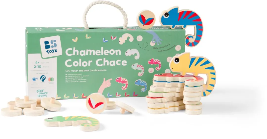 BS Toys Kameleon Kleurenjacht GA541 - Educatief spel - 10 Spelers