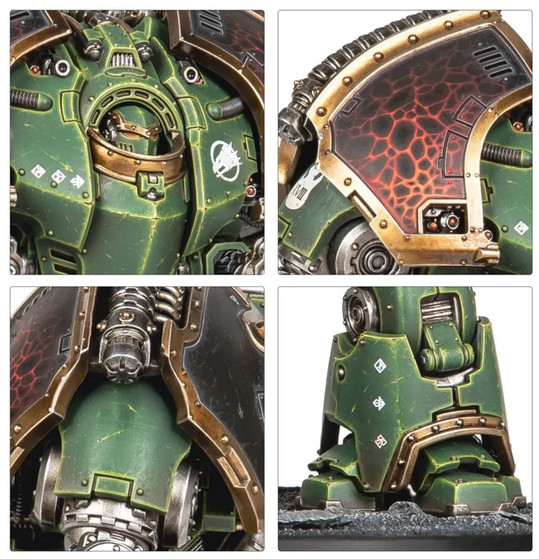 Games Workshop Horus Heresy Saturnine Dreadnought Ophion - 213 Onderdelen