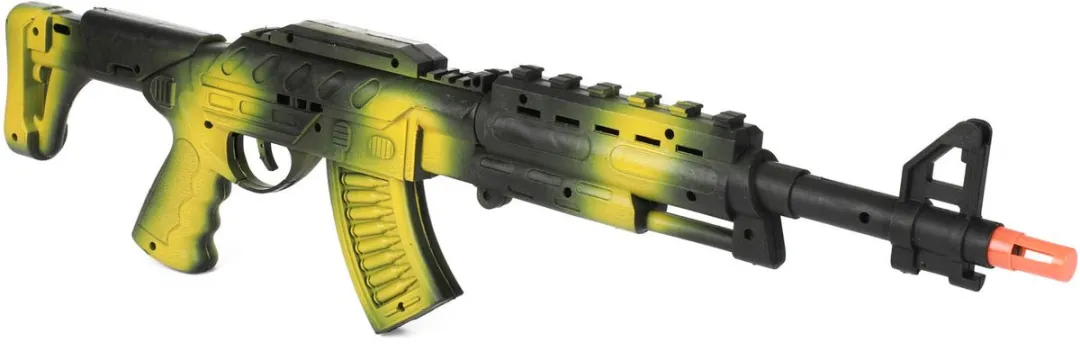 Toi-Toys Alfafox Ratelgeweer AK47 - Multi kleuren