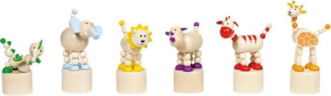 Goki Animals Press 'n Shake Figuren Afrika
