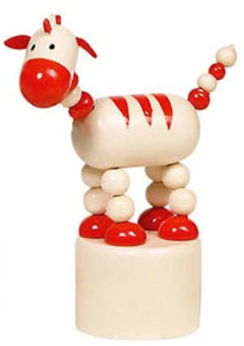 Goki Animals Press 'n Shake Figuren Afrika - 53917 - Meerdere kleuren