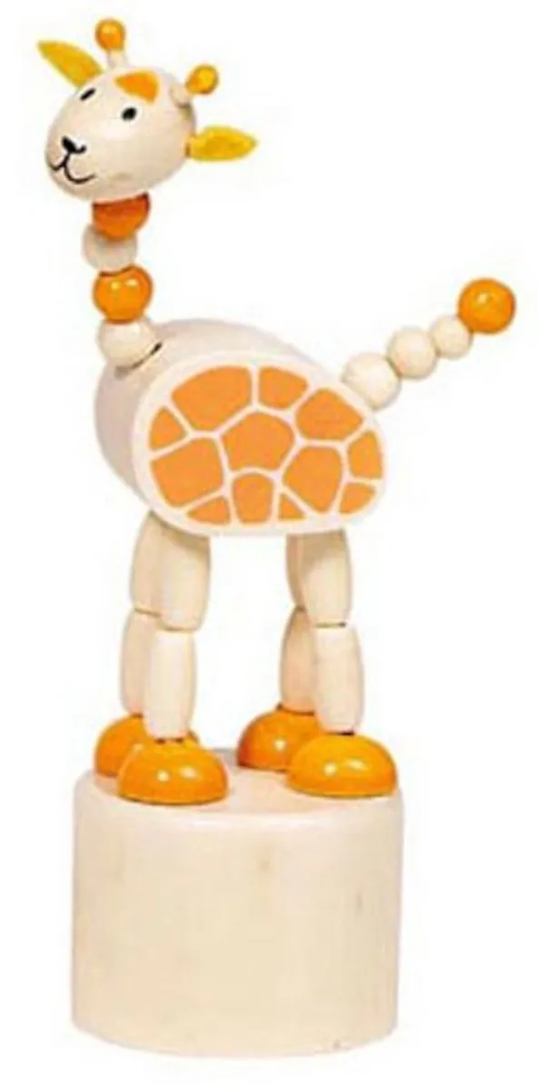 Goki Animals Press 'n Shake Figuren Afrika - 53917 - Meerdere kleuren