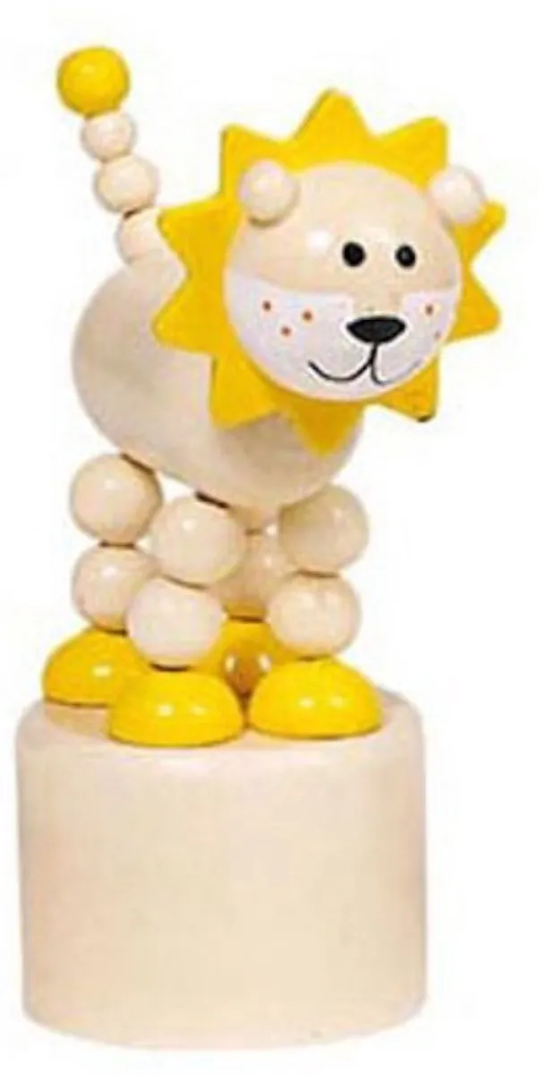 Goki Animals Press 'n Shake Figuren Afrika - 53917 - Meerdere kleuren
