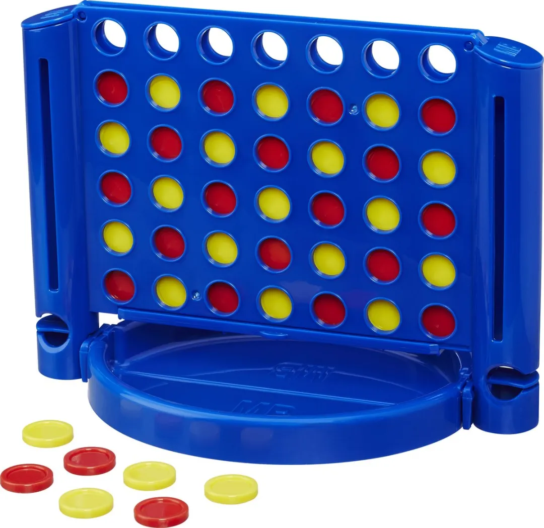 Hasbro Vier Op 'N Rij Grab And Go - 2 Spelers