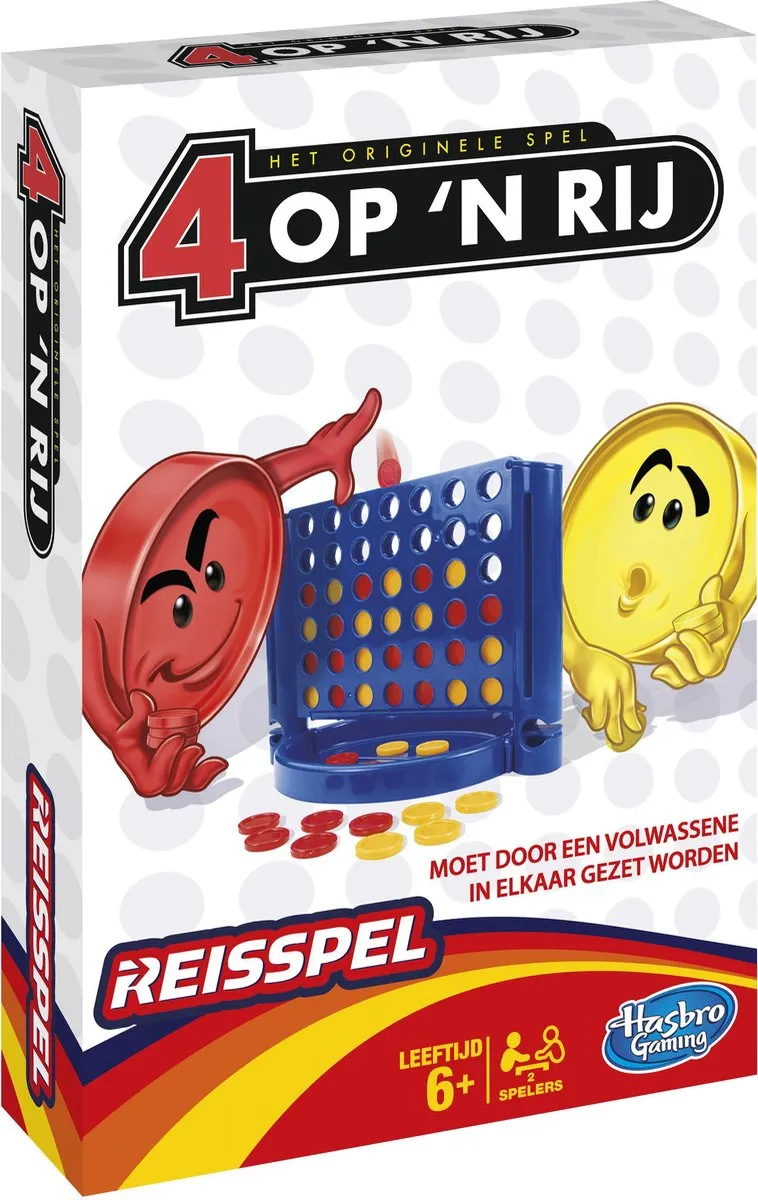 Hasbro Vier Op 'N Rij Grab And Go