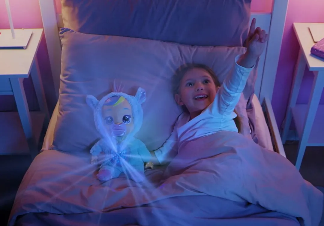 Imc Toys Cry Babies Goodnight Starry Sky Jenna - Lila - afbeelding 4 van 6