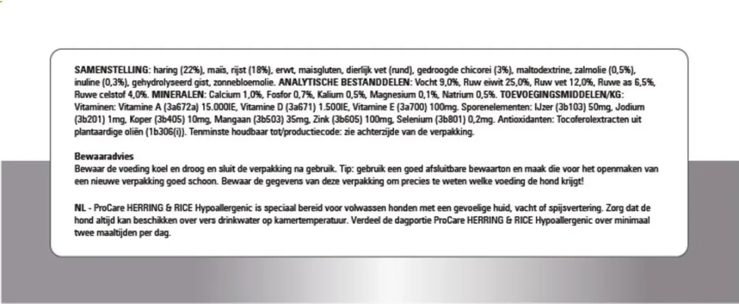 Prins ProCare Mini Hondenvoer 3kg