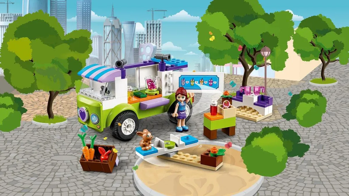 LEGO Juniors Friends Mia's Biologische Voedselmarkt 10749 - 115 Stukken