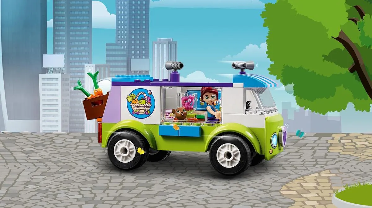 LEGO Juniors Friends Mia's Biologische Voedselmarkt 10749 - 115 Stukken