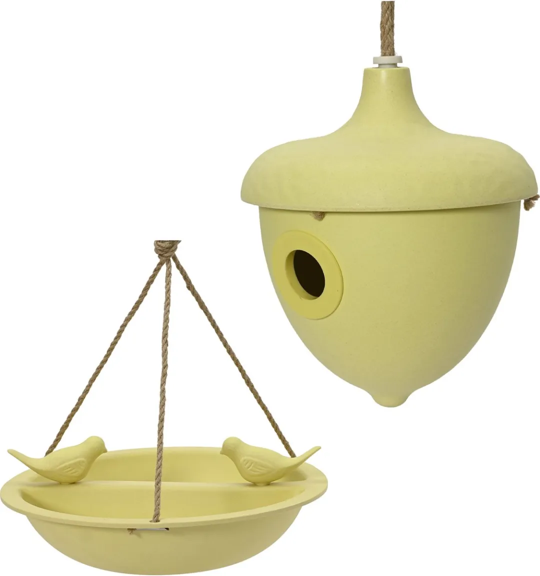 Decoris Vogelhuisje met bad/voederschaal