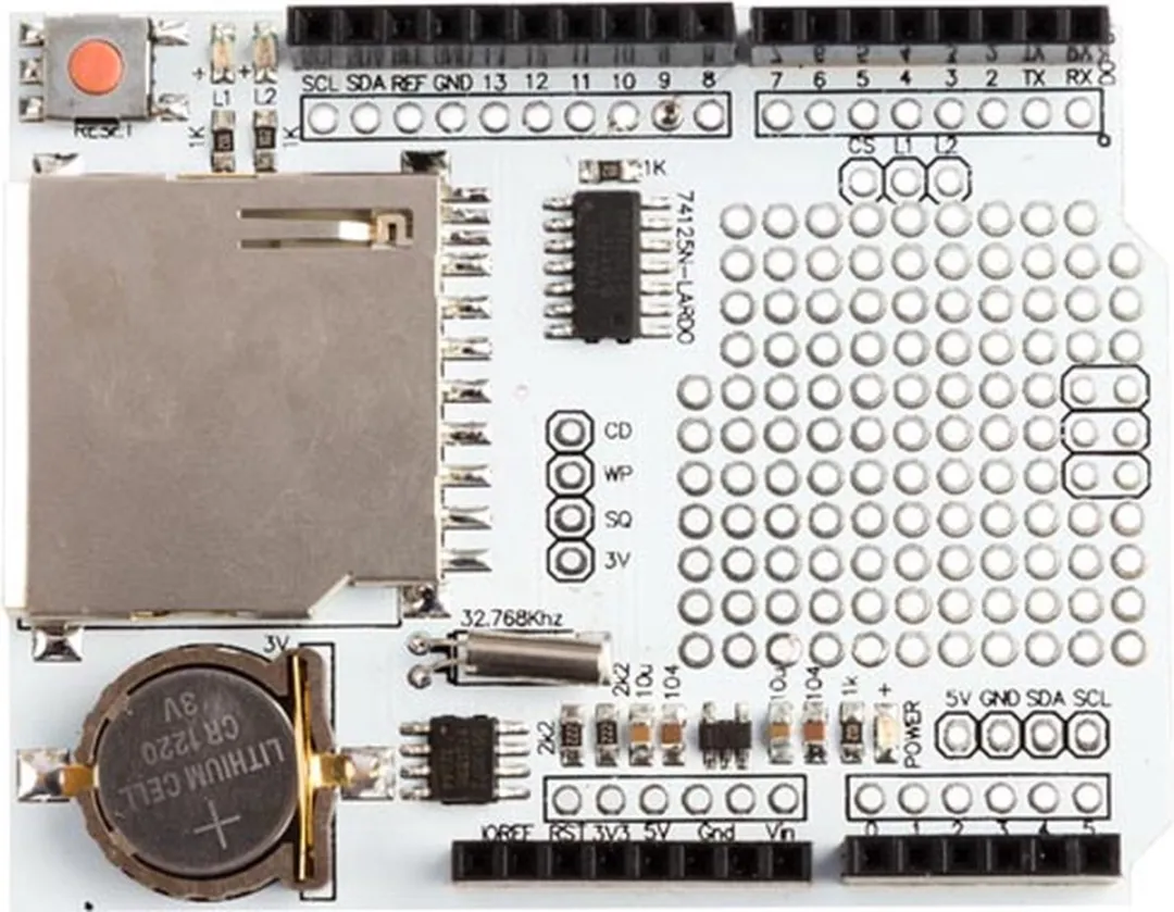 Whadda WPSH202 Data-logging Shield Arduino - Wit