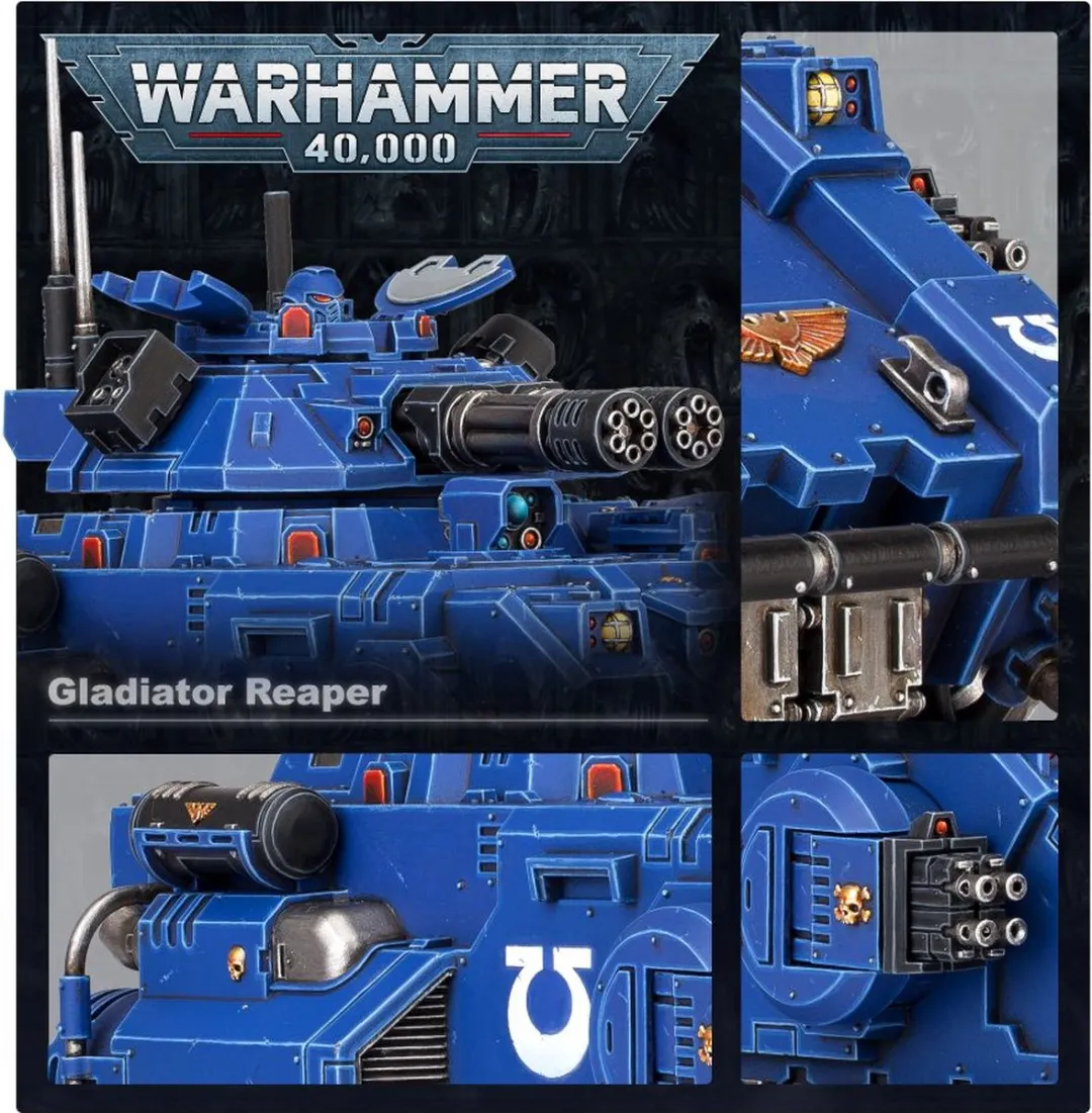 Games Workshop Warhammer 40.000 Space Marines Gladiator - 157 Onderdelen