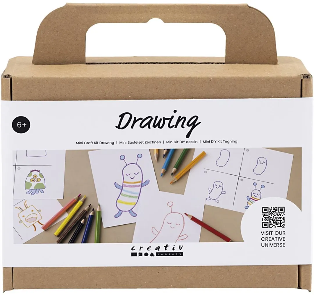 Creativ Company Mini Creative Box Tekenen Monsters