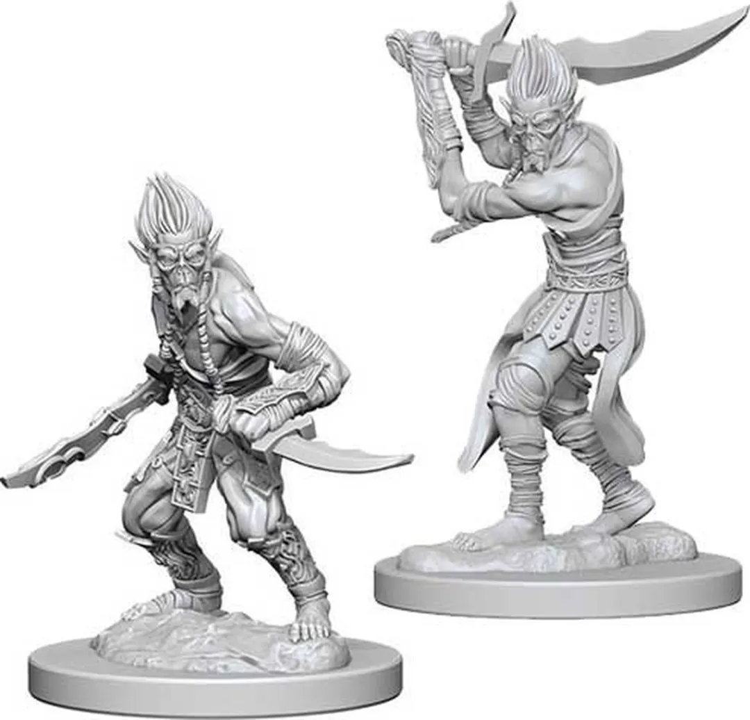 Wizkids D&D Nolzur's Marvelous Miniatures Githyanki - Grijs