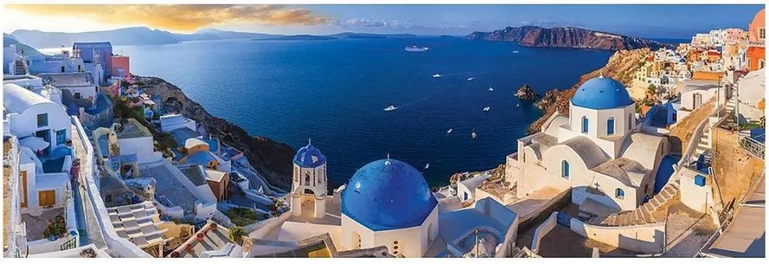 Eurographics Griekenland Santorini Legpuzzel 1000 Stuks - 1000-delig